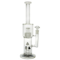 4 Tower Showerhead Perc Glass Water Pipe for Smoking (ES-GB-434)